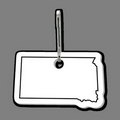 Zippy Clip & State of South Dakota Shaped Tag